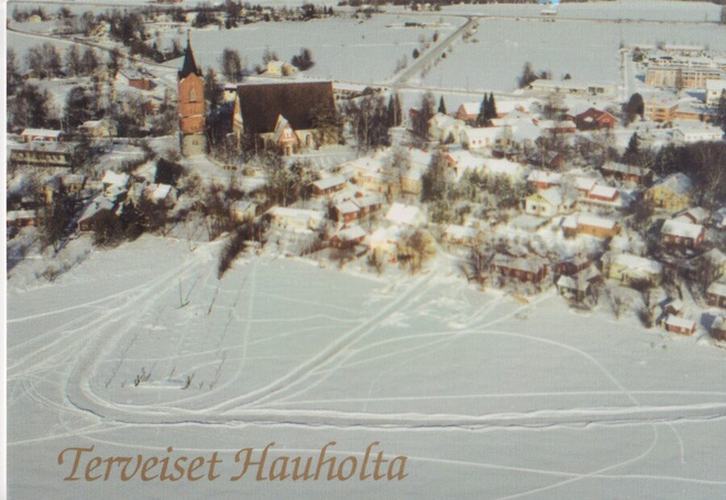 Hauho, Maaliskuu 1996   Ilmakuvakortti ,   e223