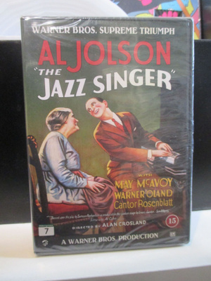 DVD The Jazz Singer / Jazzlaulaja (1927) -UUSI- Al Jolson
