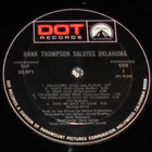 HANK THOMPSON Salutes Oklahoma ~ LP - pikkukuva 3