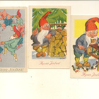 BJÖRKLIND ,,,, 3 JOULUKORTTIA ,,,, 7 X 11 CM - pikkukuva 1