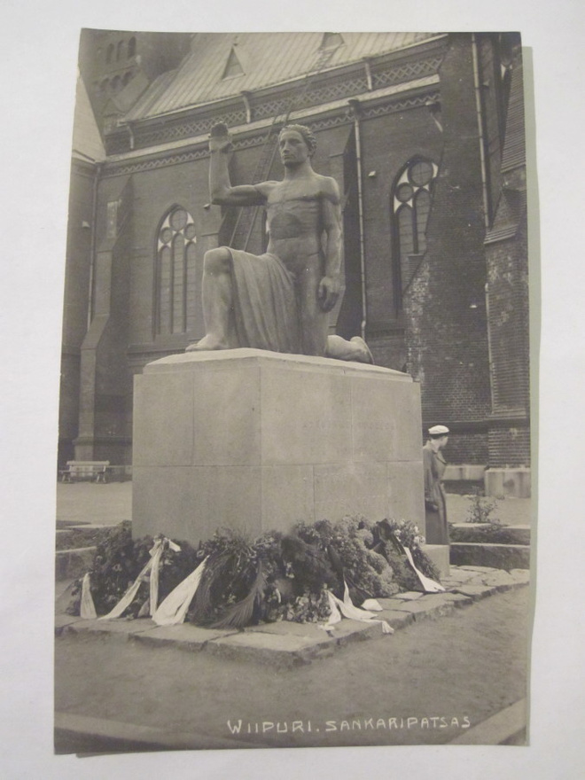 VANHA Postikortin Alkup.Mallikappale Viipuri 1920-l