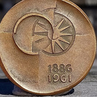 Kauko Räsäsen Ronssinen mitali. Halkaisija - 32 mm. - pikkukuva 3