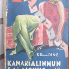 S. S. van Dine: Kanarialinnun salaisuus, Otava 1937. 336 s. - pikkukuva 1