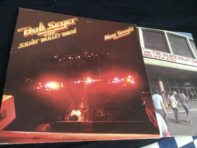 Bob Seger and The Silver Bullet Band Nine Tonight 2 lp live