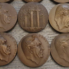 20 kpl E. Palmen pronssimitalit, Terho Sakki 1984, Tillander - pikkukuva 2