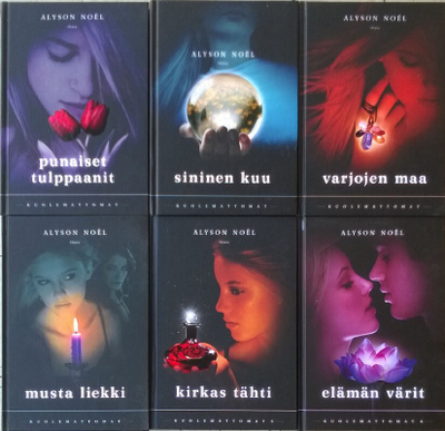 Alyson Noël: Kuolemattomat 1-6/6 (Otava 2011-13)