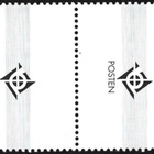 Ål 1997 Kalmarinunioni 2,40 mk välilöpari logo ** LaPe 129 - pikkukuva 2