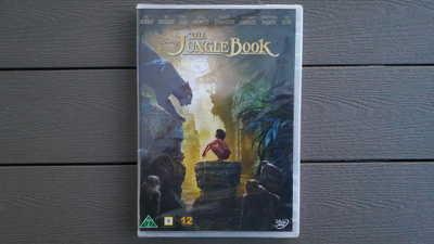 DVD: The Jungle Book / Viidakkokirja (Disney 2016) UUSI