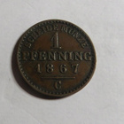 Preussi 1 pfennig 1867 C - pikkukuva 1
