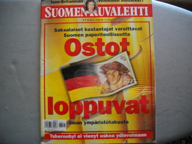 Suomen Kuvalehti Nro 17/1996 (15.3)