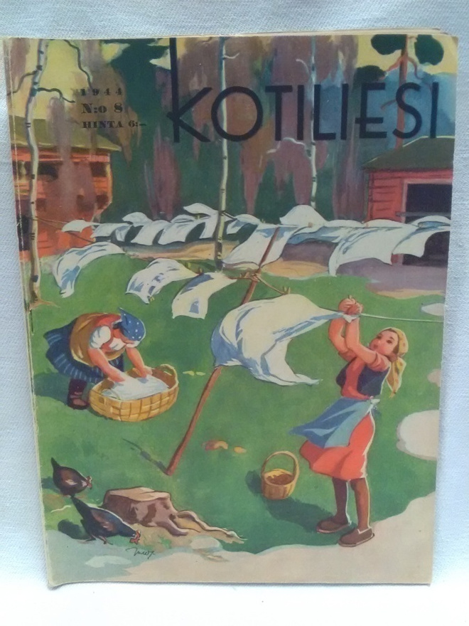 Kotiliesi N:o 8 huhtikuu 1944