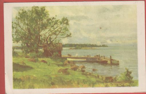 Toppelius Laituri rantamaisemassa