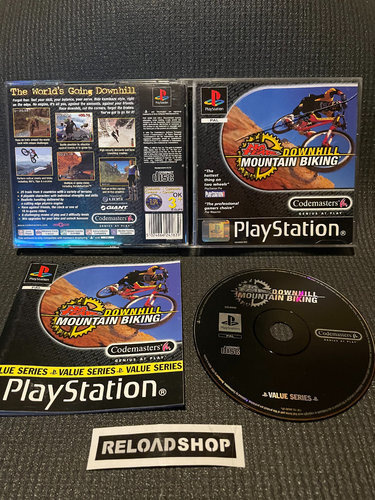 No Fear Downhill Mountain Biking PS1 - CIB