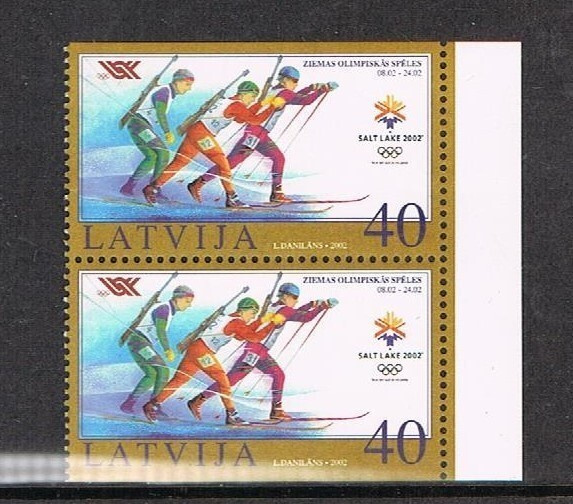 Latvia 2002 - Olympialaiset pari vihosta  ++