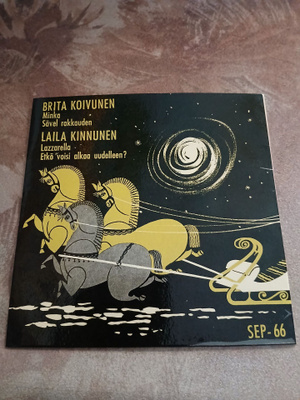 BRITA KOIVUNEN & LAILA KINNUNEN - 7" EP RARE!