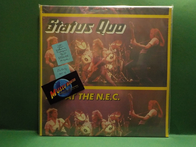 STATUS QUO - LIVE AT THE N.E.C. UUSI "SS" 3LP