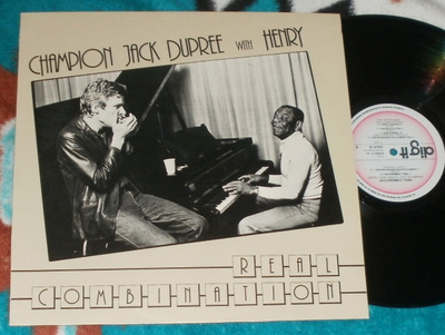 CHAMPION JACK DUPREE WITH HENRY Real Combination ~ LP
