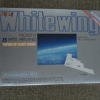 WHITEWINGS: EXCELLENT PAPER AIRPLANES/ ASSEMBLY KIT - pikkukuva 1