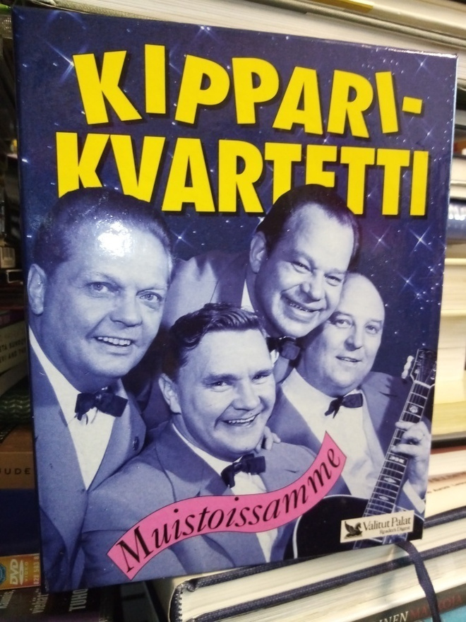 3 c-kasetin boxi KIPPARIKVARTETTI Muistoissamme ( SIS POSTIK