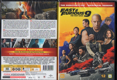 Fast & Furious 9 (74 491) UUSI -FI- DVD nordic, vin diesel