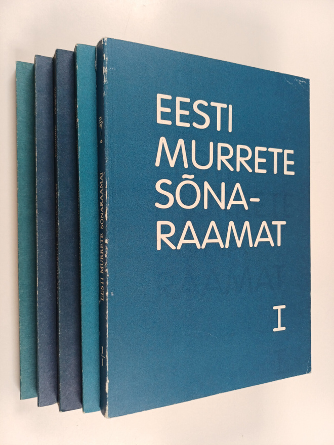 Eesti murrete sonaraamat 1/1-5