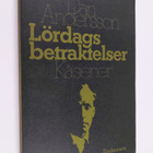 Dan Andersson : Lördagsbetraktelser - pikkukuva 1