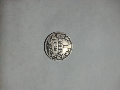 1 markka 1865