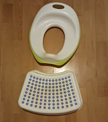 Potette Potette Plus lasten potta istuin ja jalkatuki