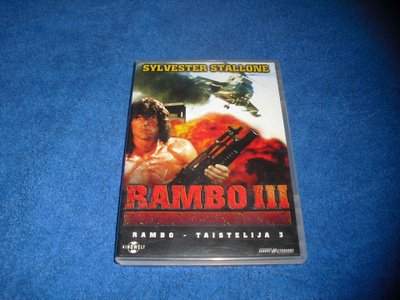 RAMBO 3 (Stallone) Suomi-julkaisu, 1988***
