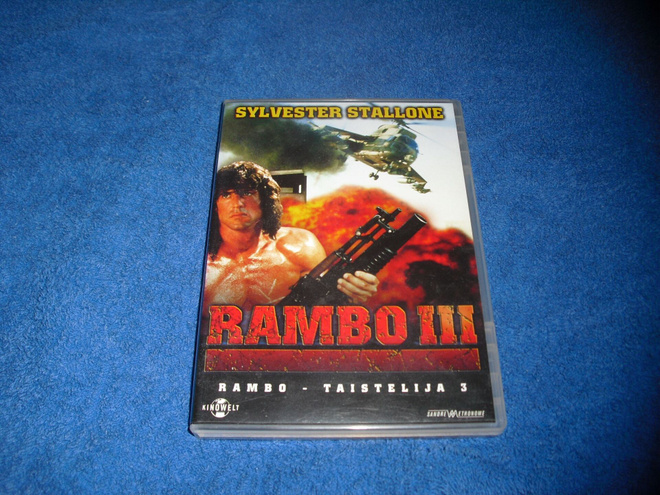 RAMBO 3 (Stallone) Suomi-julkaisu, 1988***