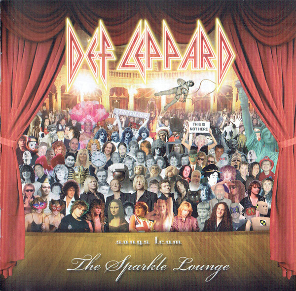 DEF LEPPARD:SONG FROM THE SPARKLE LOUNGE CD.KIRJASTOPOISTO