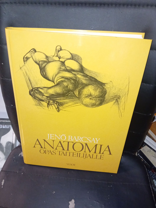 Barcsay : Anatomia opas taiteilijalle ( SIS POSTIKULU  )
