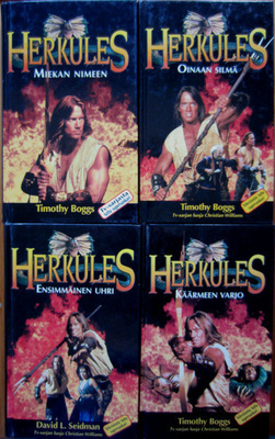 T. Boggs & D.L. Seidman: 4 kpl HERKULES kirjoja