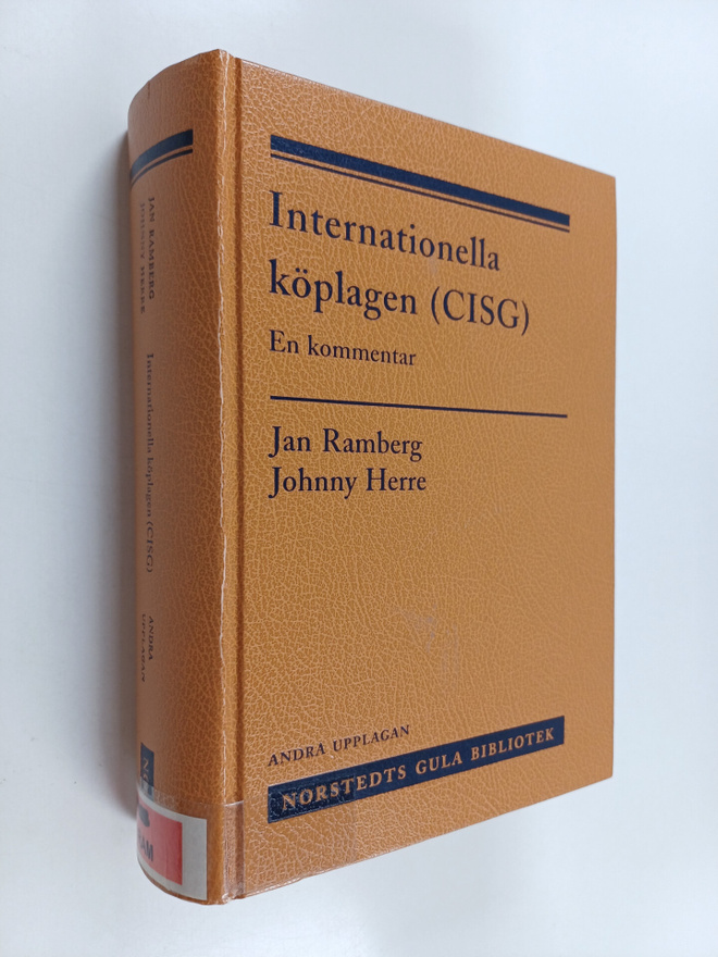 Jan Ramberg : Internationella köplagen (CISG) : en kommentar
