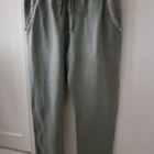 Made in Italy Pants / Rennot Housut / Pellavahousut - koko M - pikkukuva 1
