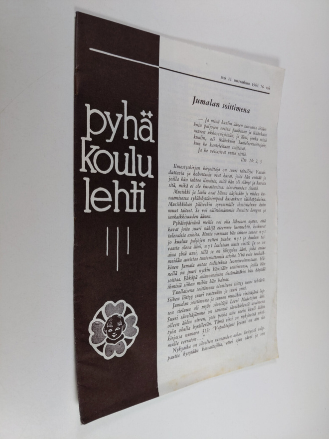 Pentti Taipale : Pyhäkoululehti 11/1964