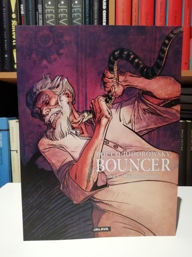 Bouncer 3 Käärmeen oikeus - Boucq & Jodorowsky  1.p.Uusi