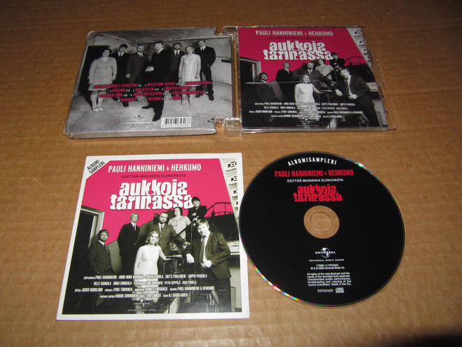 Pauli Hanhiniemi&Hehkumo CD Aukkoja Tarinassa+PROMO Sampler