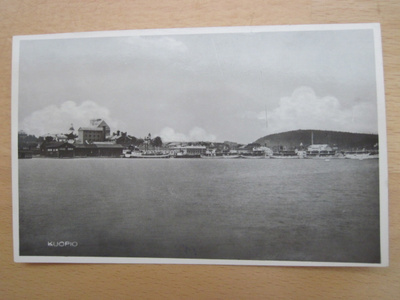 VANHA Postikortti Kuopio 1930-l Alkup. Mallikappale