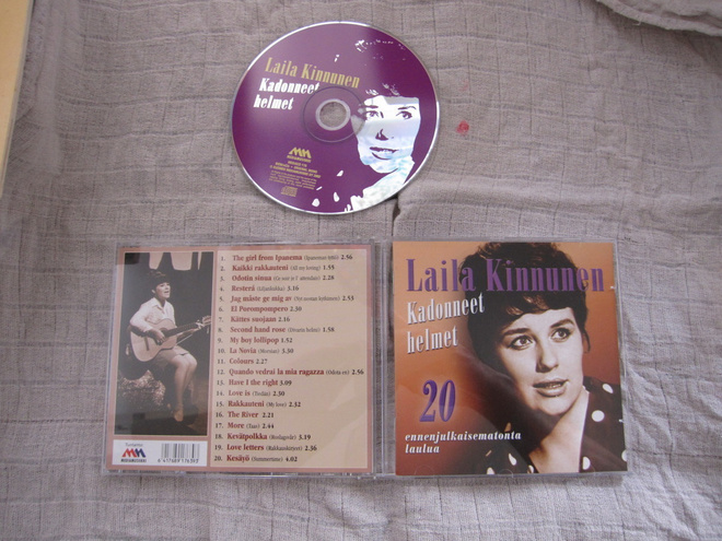 LAILA KINNUNEN - kadonneet helmet CD 176