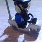 LEGO  FABULAND 3789 INSPECTOR DOG WITH POLICE MOTORCYCLE - pikkukuva 2