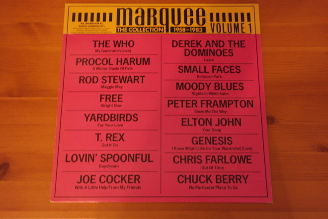 The Marquee Collection 1958-1983-Volume 1-LP.