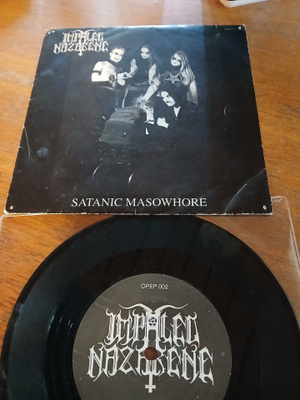 IMPALED NAZARENE: Satanic Masowhore 7" ||| 1993