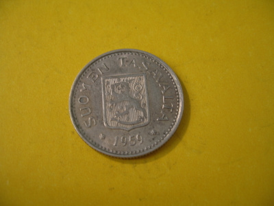 100 markkaa 1959 - hopeaa