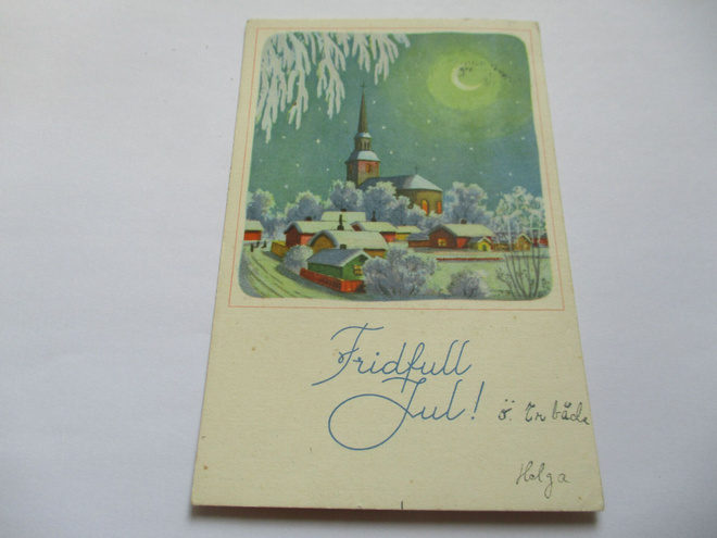 Forsström Fridfull Jul ! KB 278/10 - 1947
