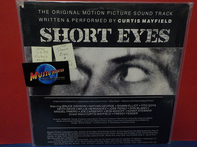 Curtis Mayfield - Short Eyes M-/EX 12" OST