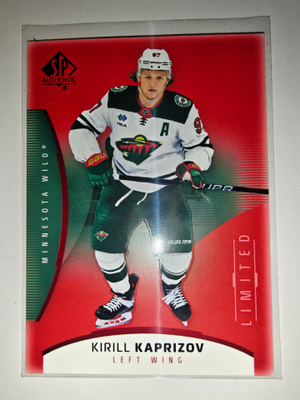 Kirill Kaprizov 2025-26 SP Authentic Limited Red