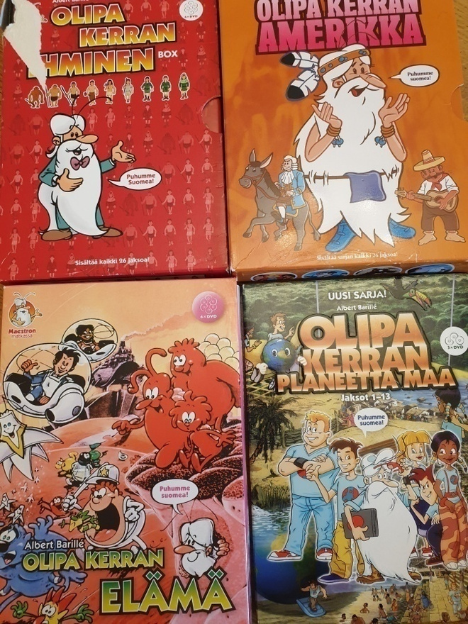 Olipa kerran - Elokuva bokseja 4 Kpl - DVD