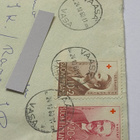 Postilähetyskuori, v.1960 punaisen ristin merkein,kts! - pikkukuva 5