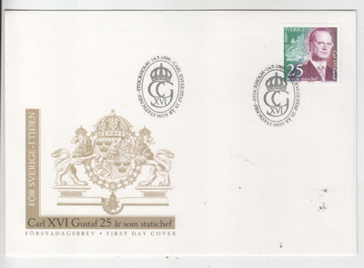 Ruotsi  FDC 1998  Kuningas
